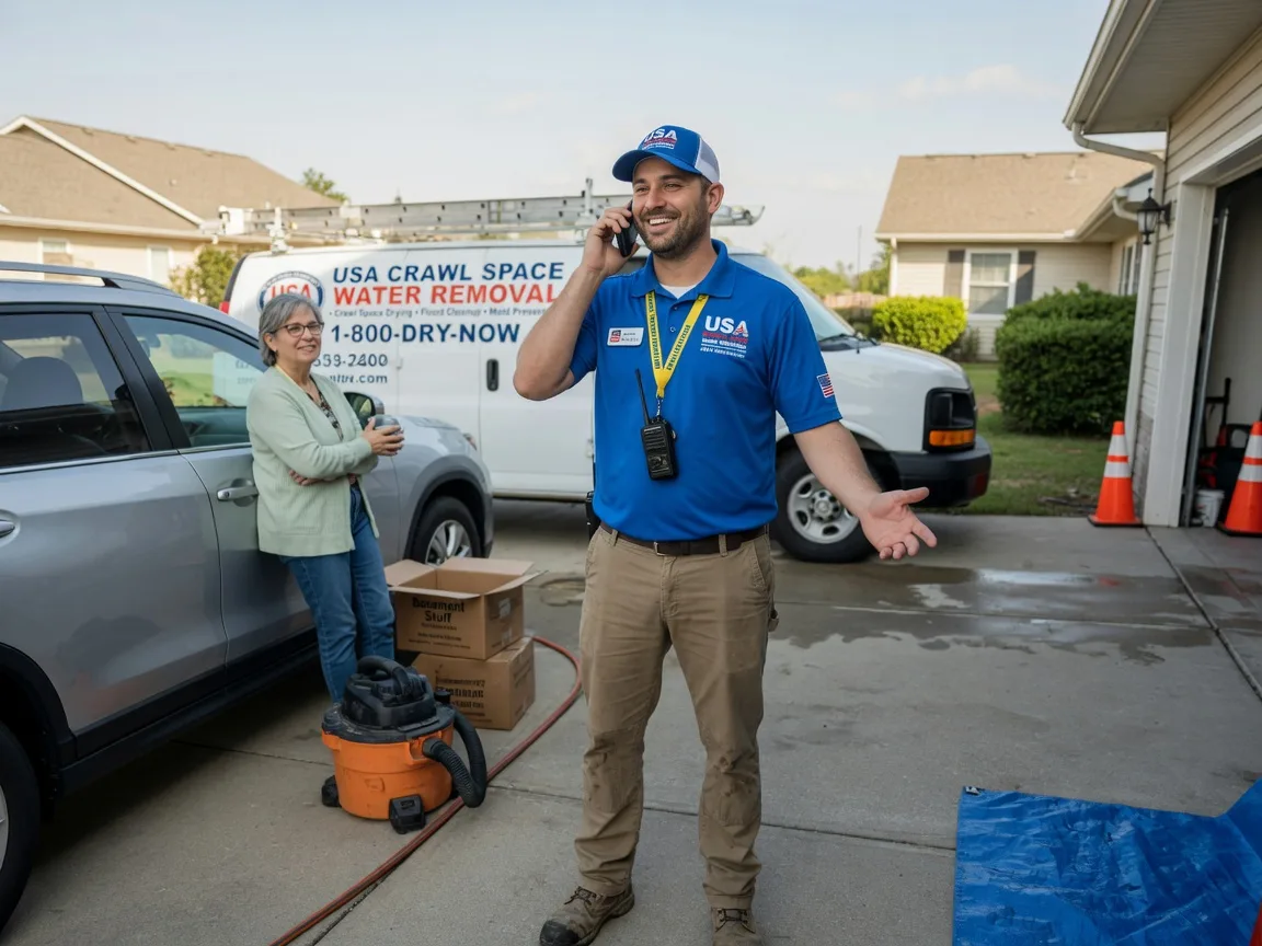 Crawl Space Water Removal Cropsey, IL FAQs